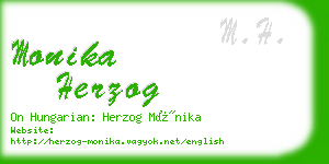 monika herzog business card